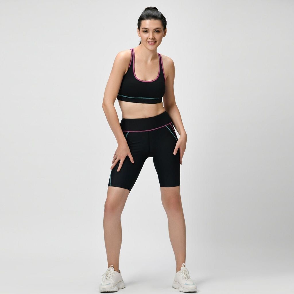 Tic Tac Cycling Shorts - Phoenix Black