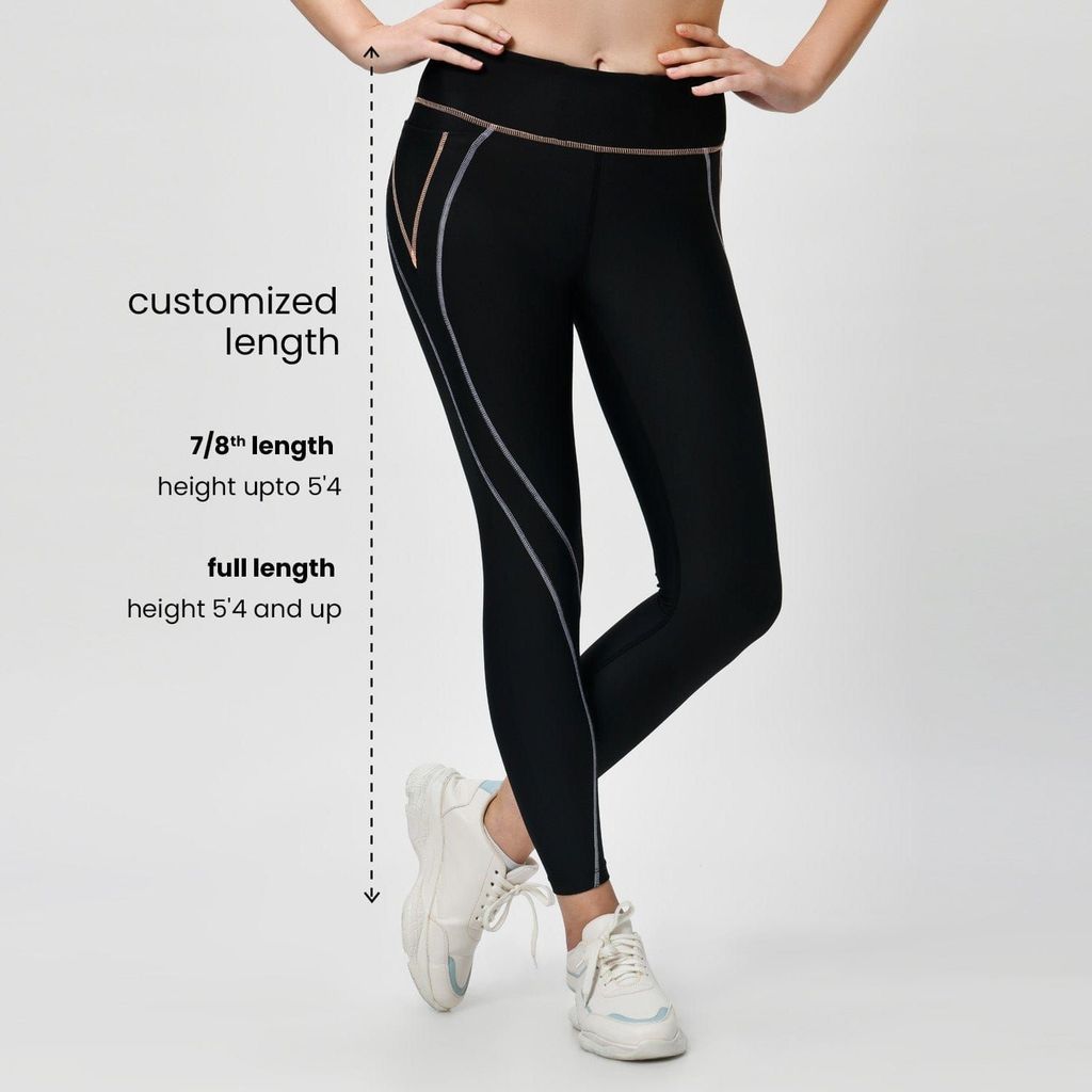 Extreme Uplift Leggings - Twilight Black ( 7/8 )