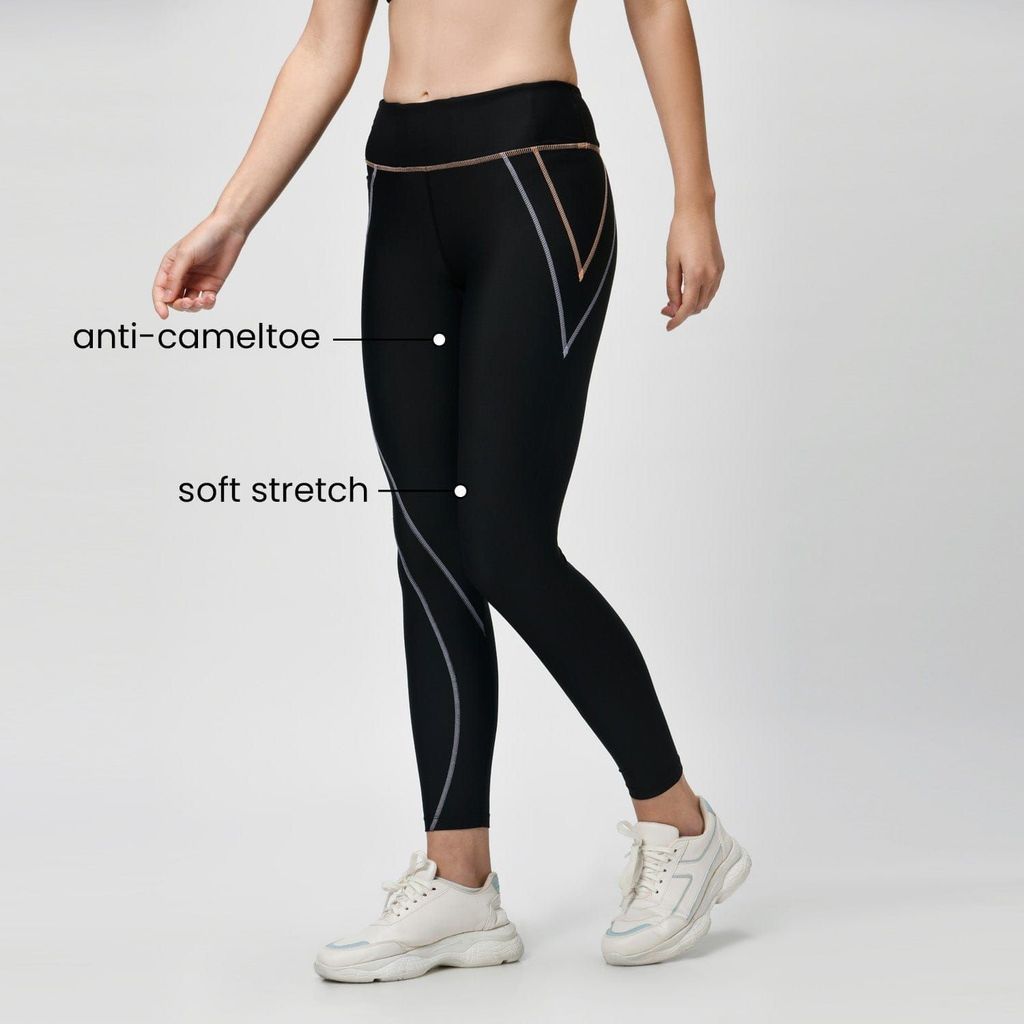 Extreme Uplift Leggings - Twilight Black ( Full Length )