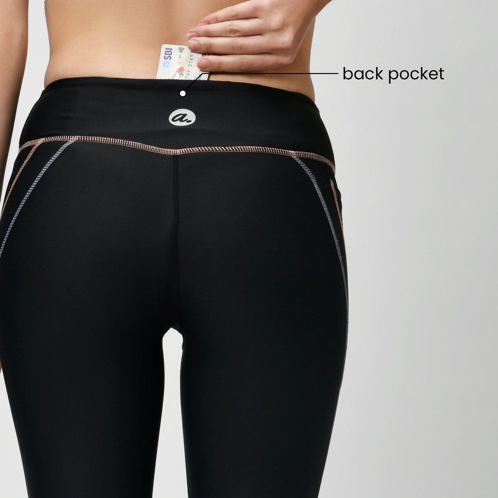 Extreme Uplift Leggings - Twilight Black ( 7/8 )