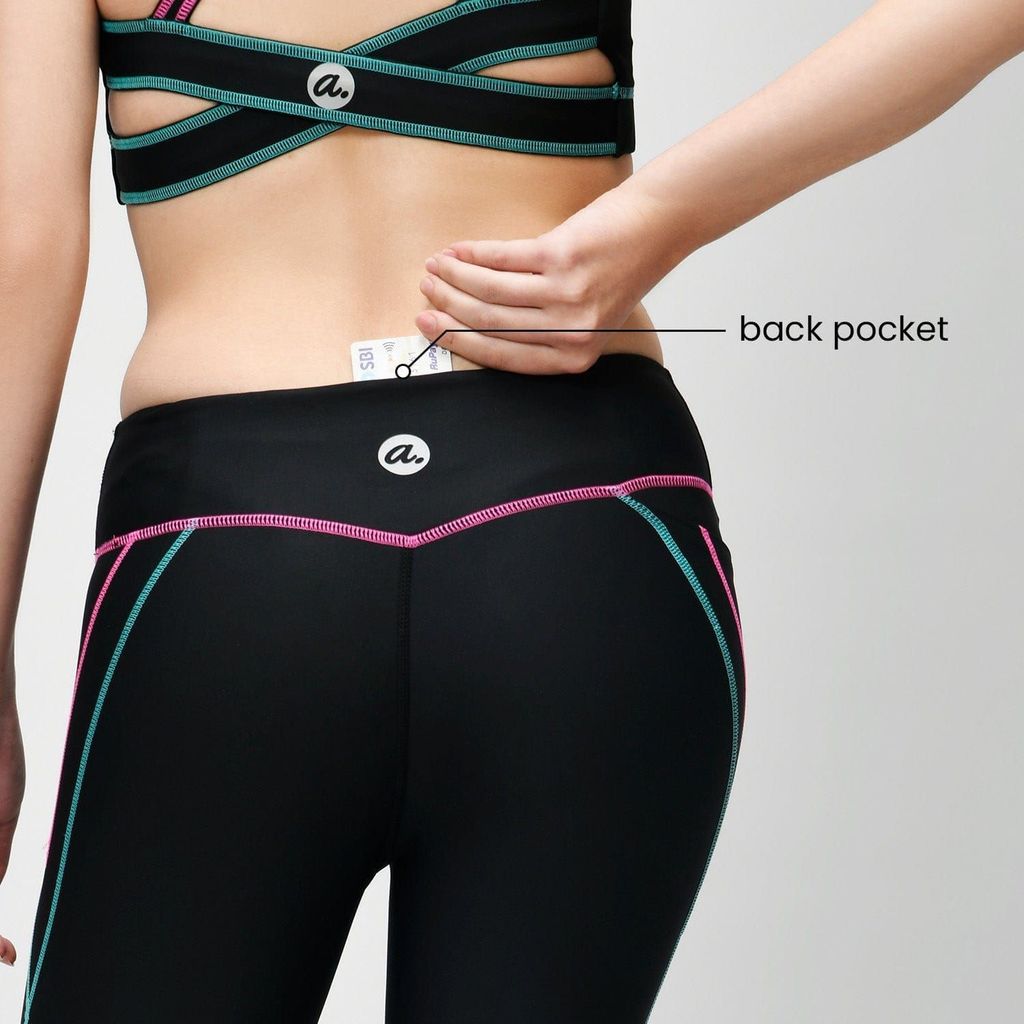 Extreme Uplift Leggings - Phoenix Black ( Full Length )