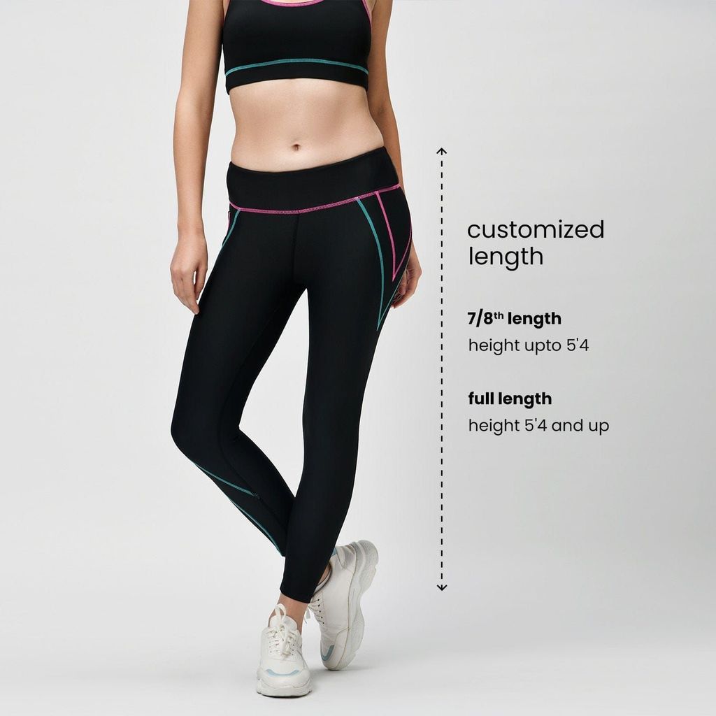 Extreme Uplift Leggings - Phoenix Black (7/8 )