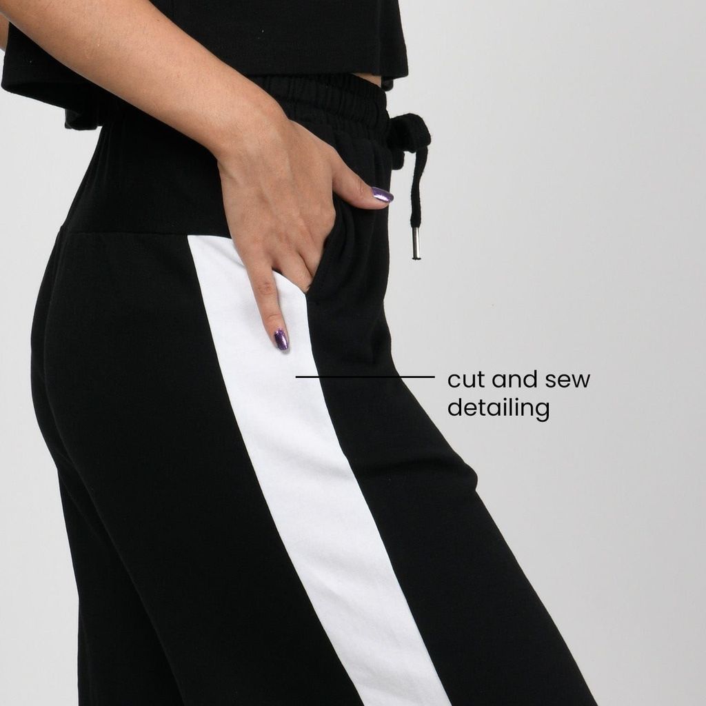 Am-To-Pm Wide Leg Pants - Midnight Black