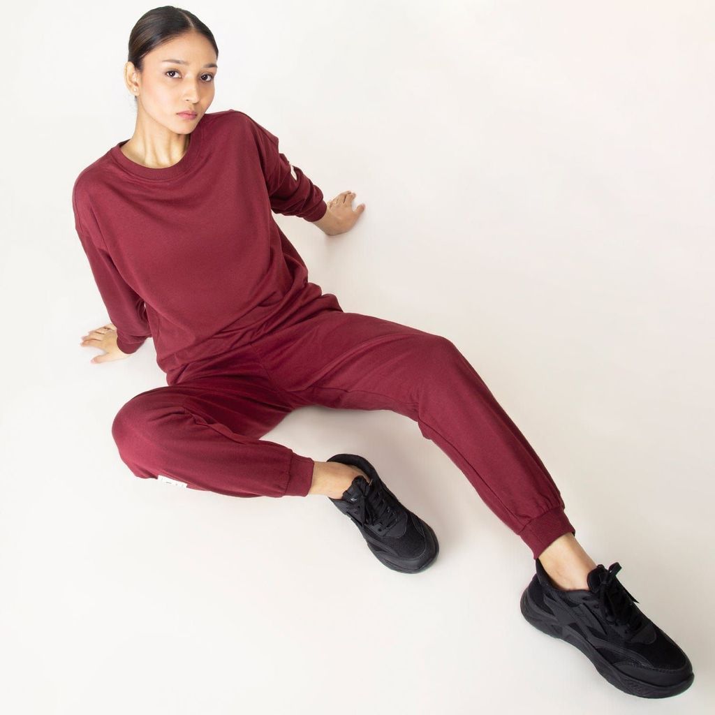 Get Cosy Joggers - Maroon
