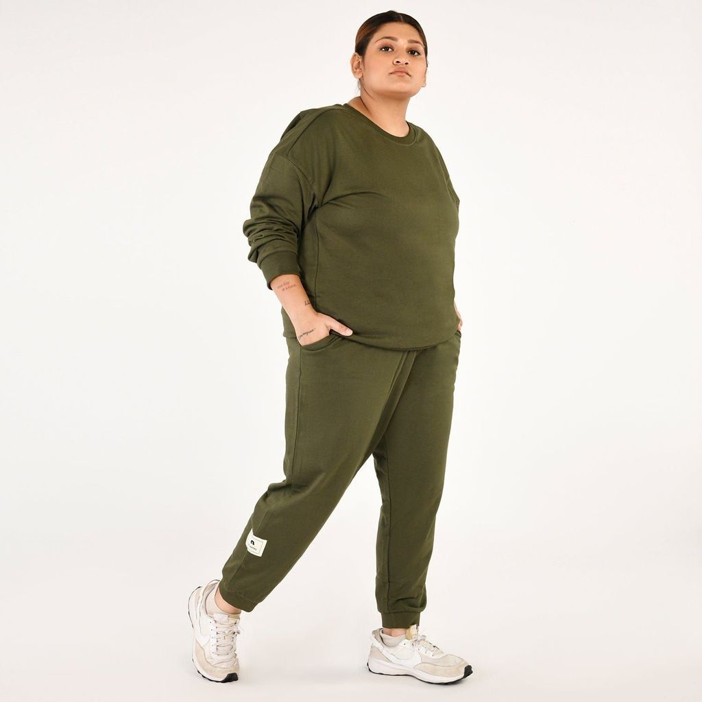 Get Cosy Joggers - Olive Green