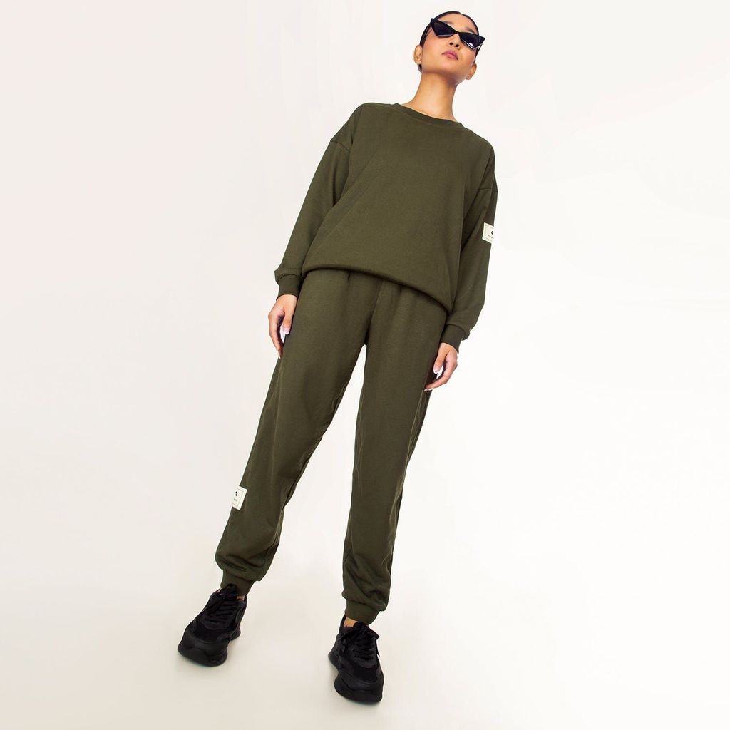 Get Cosy Joggers - Olive Green