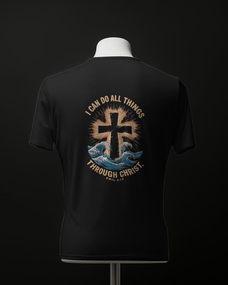 Women "I Can Do All Things Through Christ" Short-Sleeve Tee