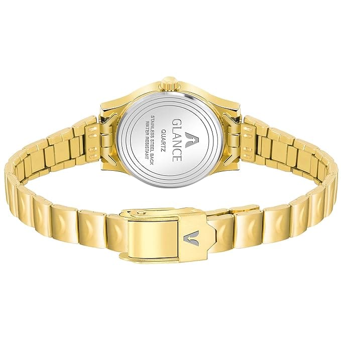 Golden watch for women and girls