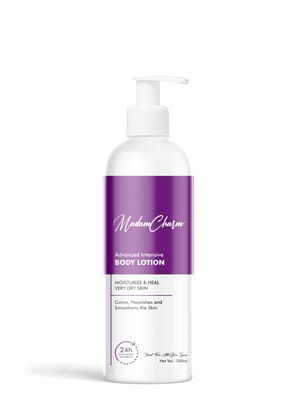 MadamCharm Advanced Intensive Body Lotion 200ml | SPF 15 | Moisturize Heal Very Dry Skin | Vitamin E