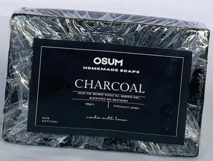 OSUM HERBAL HOME MADE SOAPS - Charcoal Soap 100 Gms.