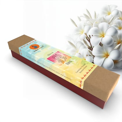 Indian Room’s Hand-Rolled Incense “Shiva” | Nag Champa & Natural Herbs | Charcoal-Free | for Pooja, Havan, Yoga, Spa & Aromatherapy