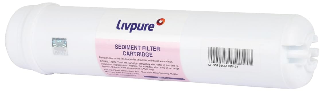 Livpure Sediment Filter in/Out One Side-(S)