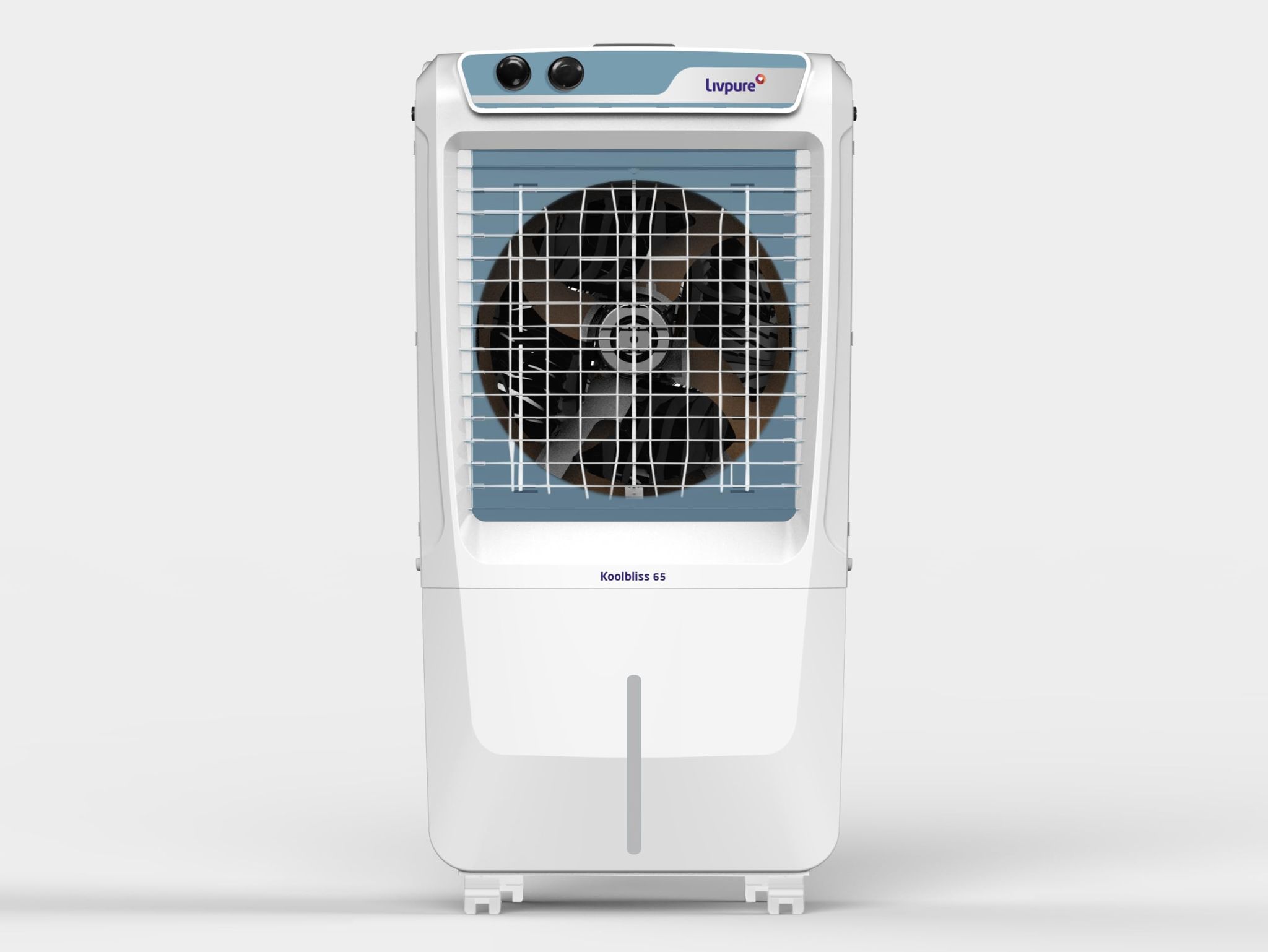 Livpure Koolbliss Desert Air Cooler- 65L | Cooler with High Air Delivery, Ice Chamber, Honeycomb Pads, Sturdy Wheels | Room Cooler with Inverter Compatibility| 2 year Warranty by Livpure