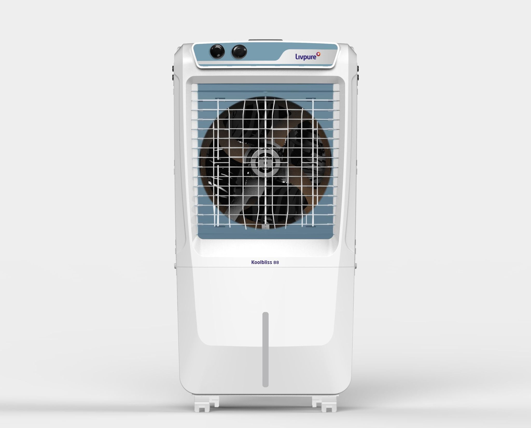 Livpure Koolbliss Desert Air Cooler- 88L | Cooler with High Air Delivery, Ice Chamber, Honeycomb Pads, Sturdy Wheels | Room Cooler with Inverter Compatibility| 2 year Warranty by Livpure