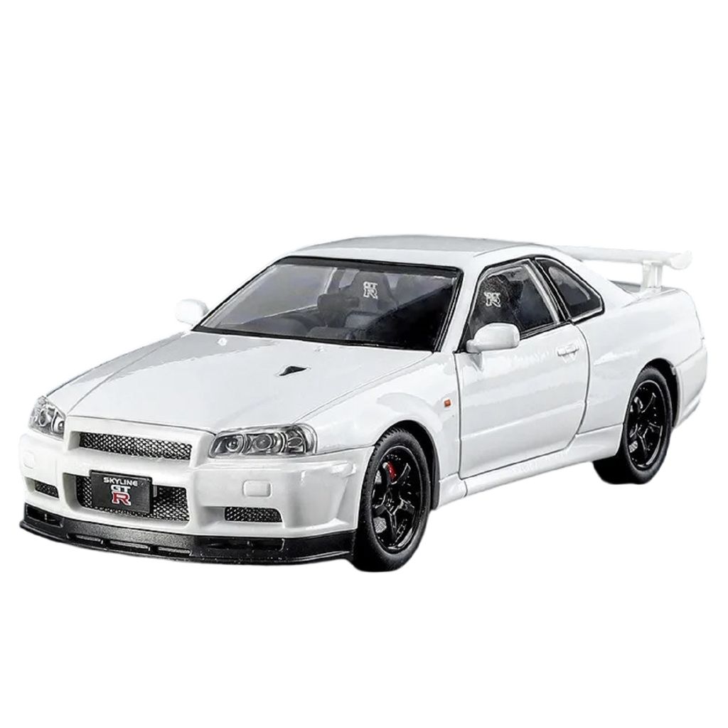 KTRS ENTERPRISE 1:24 Alloy Metal Pull Back Die-cast Car Model Car Pull Back car Super car with Openable Doors with Sound and Light Doors & Light Music Boys Toys  Kids (Nissan ZTR R34) - Toys and Games | Buy online on ZillyBuy