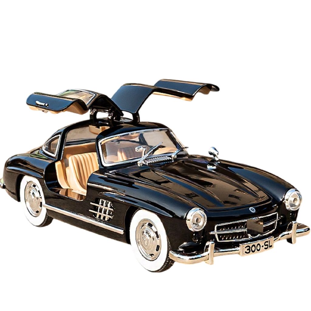 KTRS ENTERPRISE 1:24 Alloy Metal Pull Back Die-cast Car Model Car Pull Back car Super car with Openable Doors with Sound and Light Doors & Light Music Boys Toys(Mercedes Benz 300SL 124) - Toys and Games | Buy online on ZillyBuy