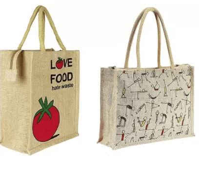 Trendy Men Ameyson Jute Bag For Men , Women and Childern use for Lunch Box ,Office , School ,Sho Trendy Men Ameyson Jute Bag For Men , Women and Childern use for Lunch Box ,Office , School ,Sho