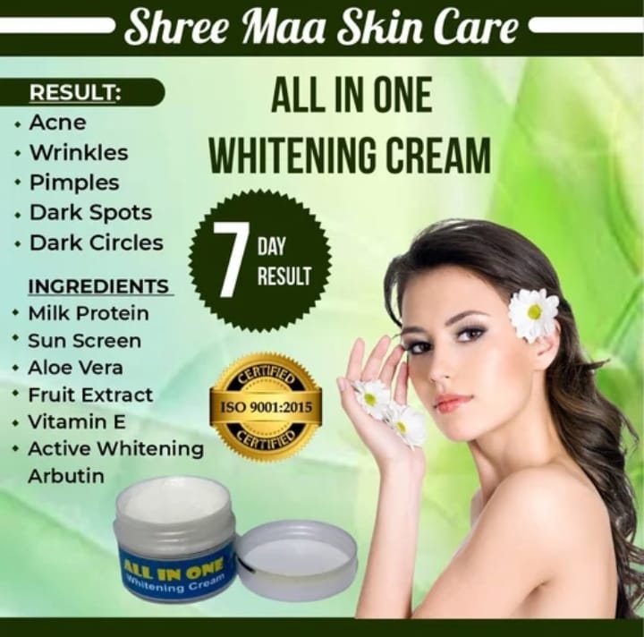 Shree Maa Skin Care All In One Whitening Cream For All Types of Skin