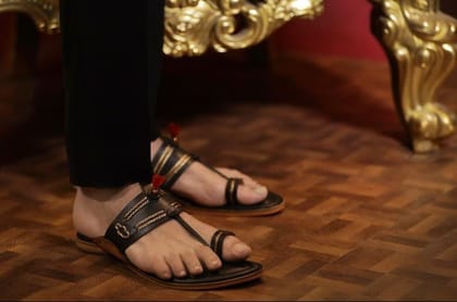 Zora- Black Handmade Leather Sandals