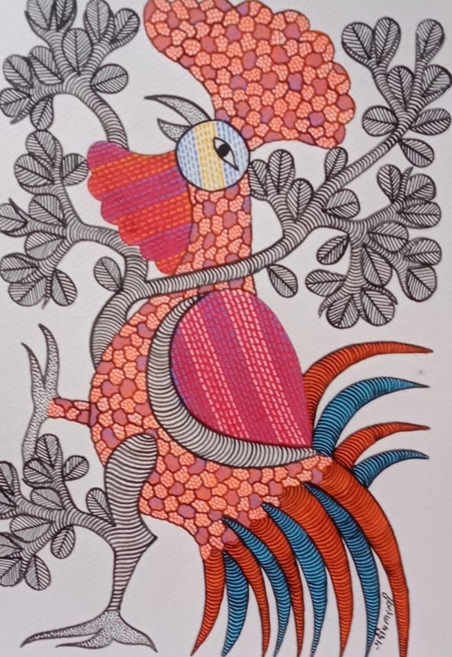 Freehand Paper Painitng