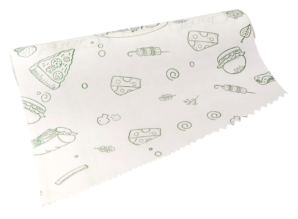 Claret 20+5 Mtr Food Wrapping Parchment Paper - Multipurpose Wrap for Burgers, Rolls & More, Pack of 4, Keeps Food Fresh & Hygienic