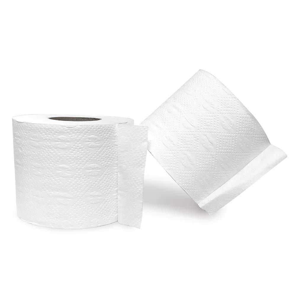 Claret Premium 2-Ply Toilet Paper – 9 In 1 Jumbo Pack, Highly Absorbent, Soft & Hygienic, Virgin Paper, Flushable