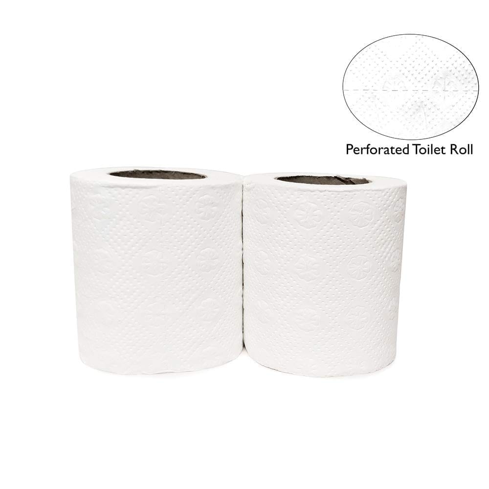 Claret Gold Premium Hygienic Toilet Rolls | Super Soft & Natural 3-Ply Tissue | 6-in-1 Family Pack | Luxury Bathroom Essentials