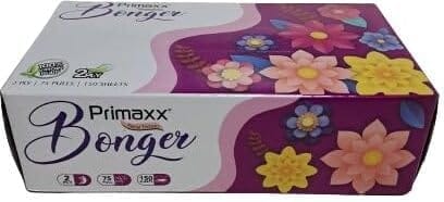 75 Pull 2-Ply Facial Tissue 5-in-1 PX BFT Pack of 5, Super Soft Multipurpose Tissue for Office, Car, Bedside, Personal Care