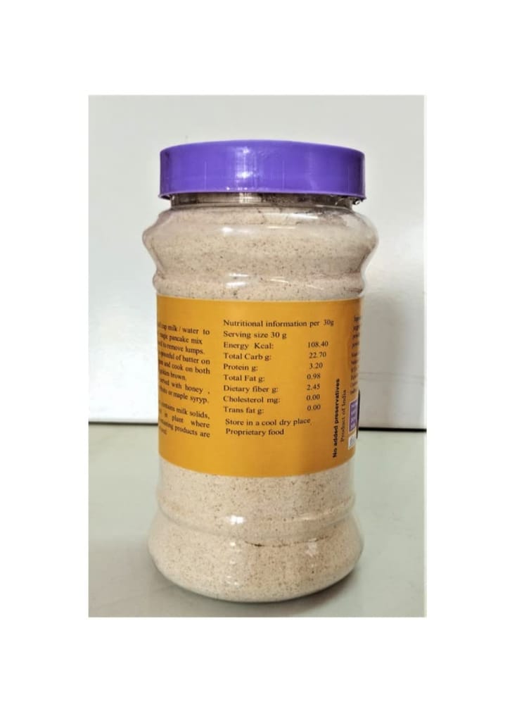 Magic Millet Banana Pancake Mix millet pancake Eggless Gluten free No maida No colour Natural healthy food for kids & adults Banana Jaggery Jowar pancakes 300g