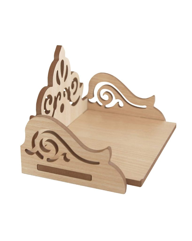Shree Vinayak Art Wooden Beautiful Plywood Mandir Pooja Room Home Decor Office OR Home Temple Wall Hanging Product.