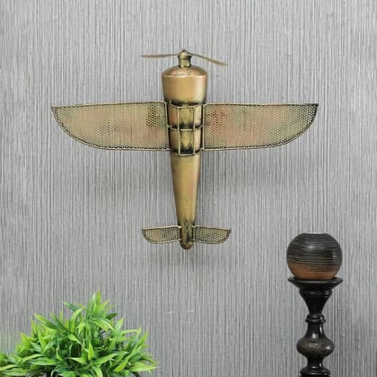 Rudraksha Corporation Metal Wall Decor for Living Room, Bedroom | Metal Wall Art Sculpture for Decorating Drawing Room Sofa Wall | Gift for Home Decor, Office Decor