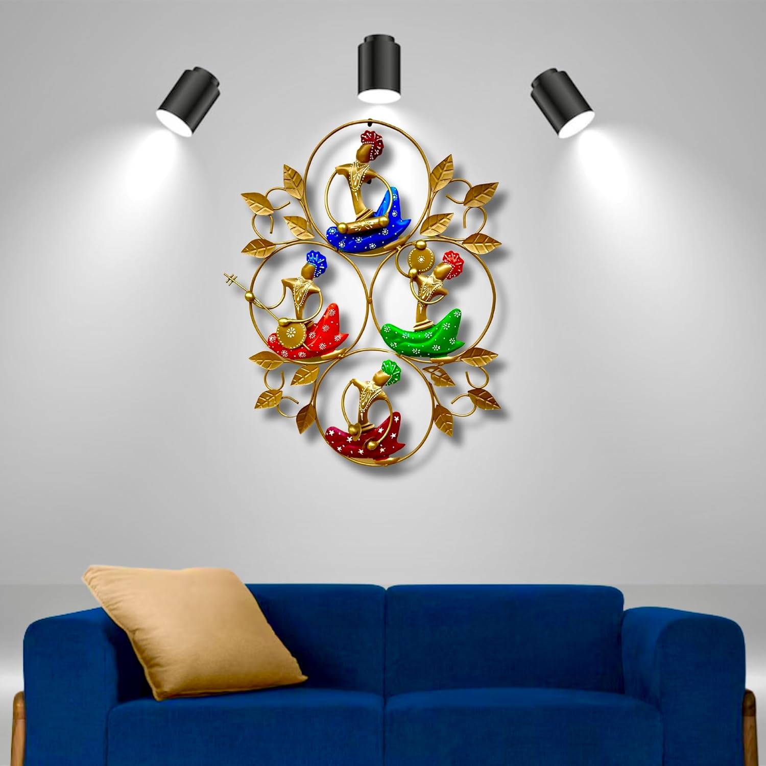 STARHOME DECOR PRIVATE LIMITED -Metal Wall Art Frame, Wall