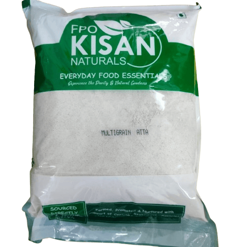 FPO Kisan Naturals Multigrain Atta - 1kg