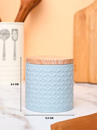 Market99 Jar Set of 4 (785 ml) - Multi Tin Glossy Finish