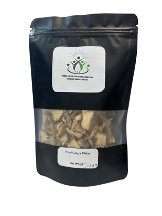 Dried Ginger Flakes - 100g Dried Ginger Flakes - 100g