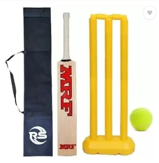  Complete Cricket Set with Bat, Ball, Wickets and Carry Bag