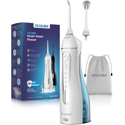 Oracura OC200 LITE Smart Water Flosser White Oracura OC200 LITE Smart Water Flosser White