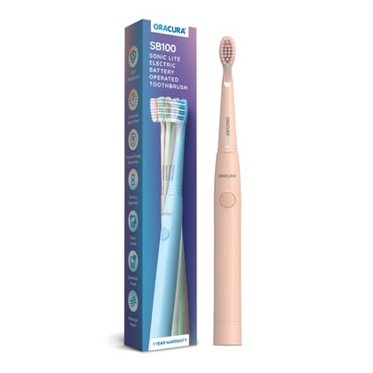 SB100 Sonic Electric Battery Operated Toothbrush