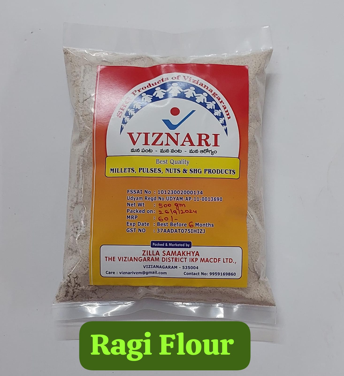 Organic Ragi Flour