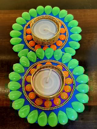 Acrylic Neon Candle Holders Acrylic Neon Candle Holders