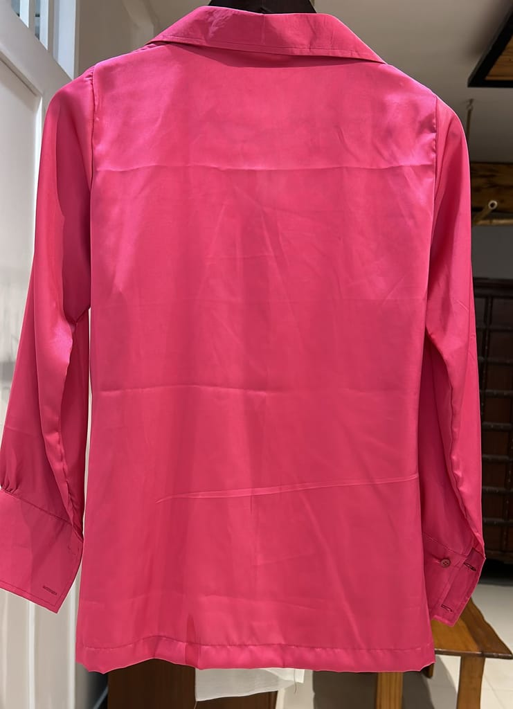 Latest Women NM by Neha Mehta Stylish Party Wear Silk Shirt for Women 2025 at ShopCircuit | ONDC