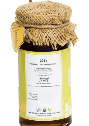 Sanatan Organic Multiflora Shivalik Honey- 275 gms Sanatan Organic Multiflora Shivalik Honey- 275 gms
