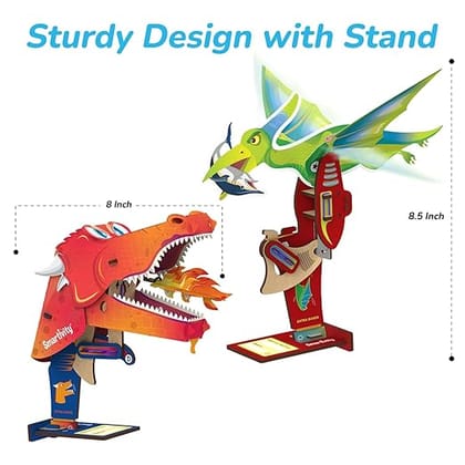 2in1 Animals I Dragon & Flying Dinosaur I Toys for Kids 6-12 Years Old | Birthday Gifts for Boys & Girls| DIY Science Toy for Kids 6,7,8,9,10,11,12 I STEM Educational Game