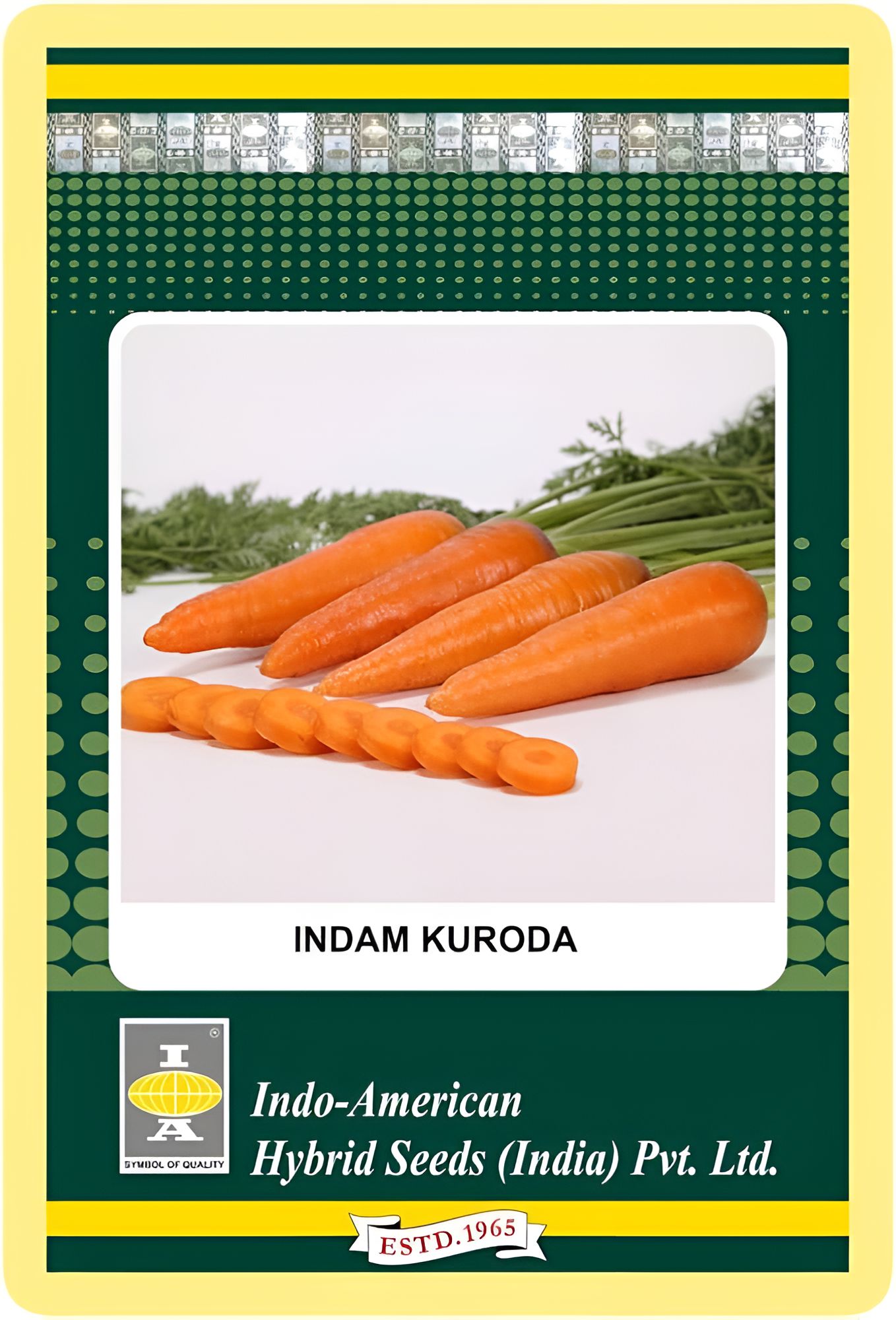 Carrot Indam  Kuroda OP Seeds