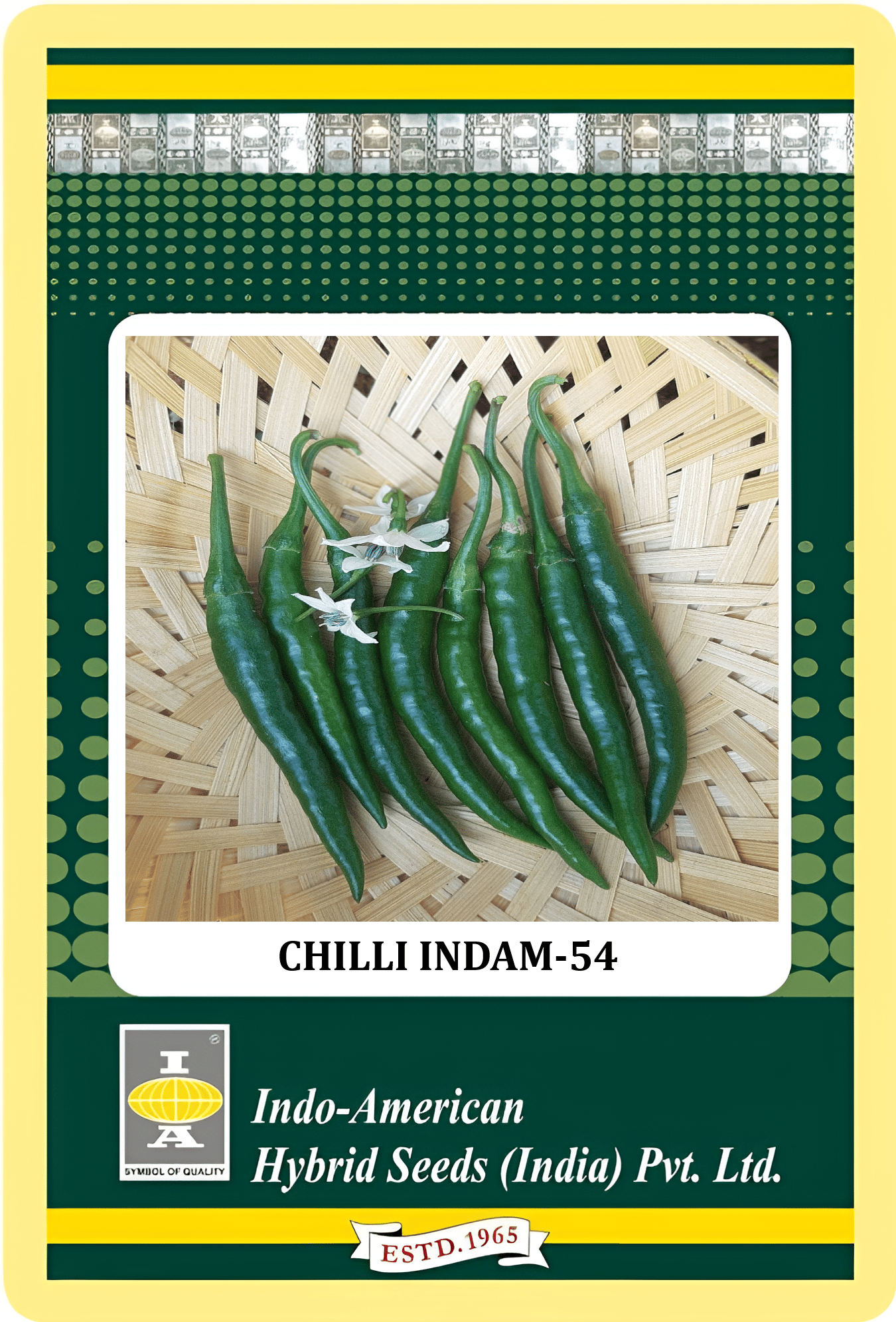 Chilli Indam - 54 Hybrid Seeds