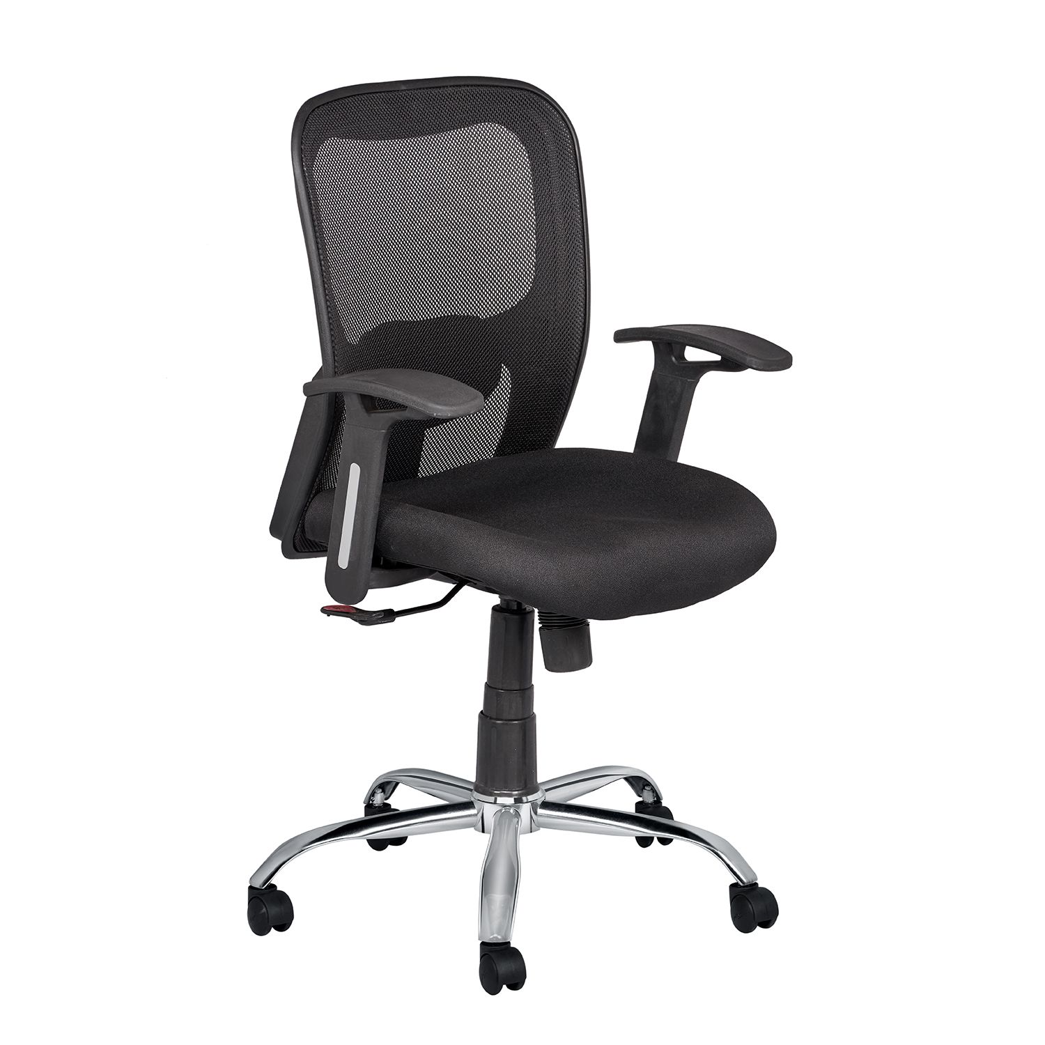 MANGO BLOSSOM ANTIGUA MID BACK MESH OFFICE CHAIR BLACK