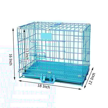 Pet Products Collapsible Folding Dog Cage Suitable for Puppy Cat Rabbit