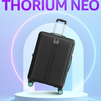 Neo 8 Wheels 55 Cm Small Cabin Trolley Bag Hard Case Polycarbonate 360 Degree