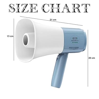  RENMAX Megaphone Speaker, 75-Degree Adjustable拡声器