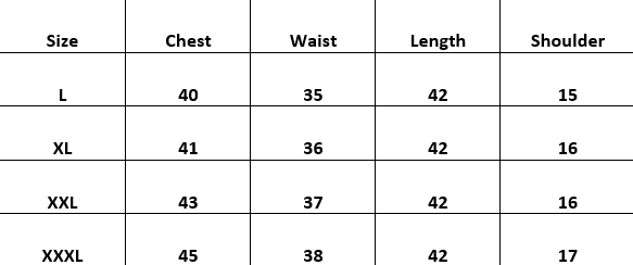 Size Guide